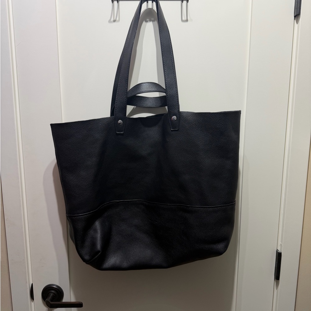 rag & bone Black Textured Tote